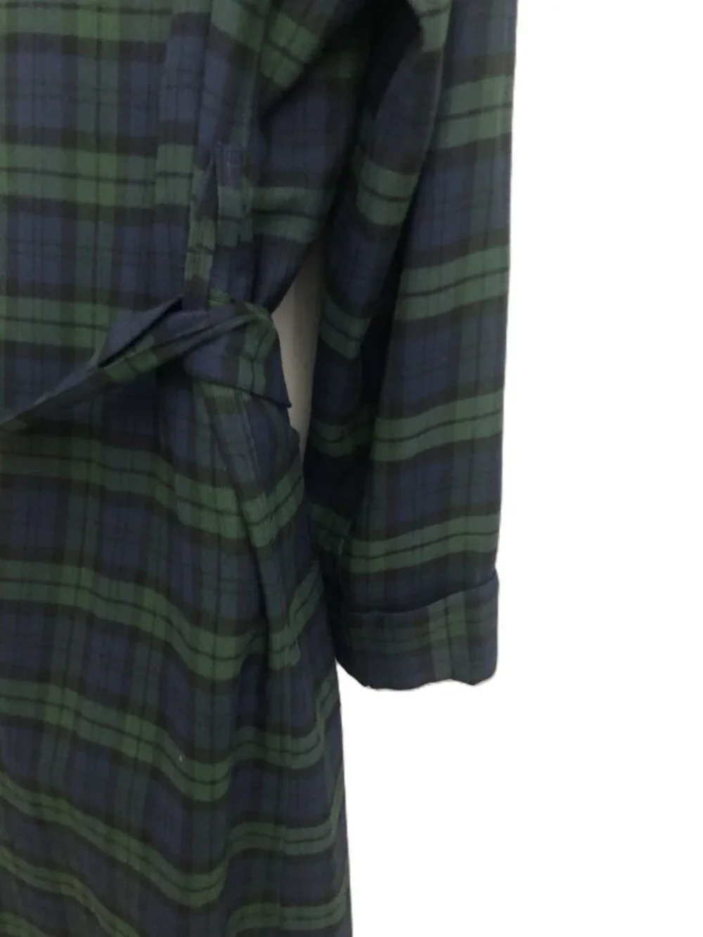 Baskin Chicago Vintage Mid-Century Classy Plaid Robe Smoking Jacket